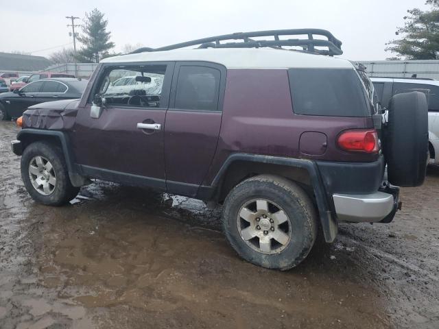 JTEBU11F670054141 - 2007 TOYOTA FJ CRUISER BURGUNDY photo 2