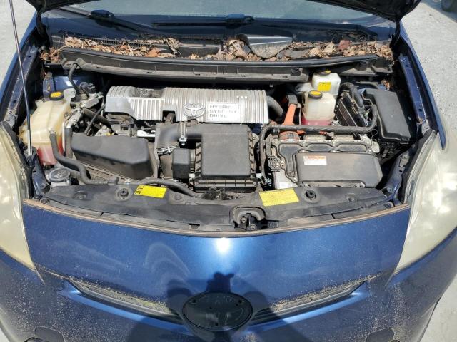 JTDKN3DU3E1771742 - 2014 TOYOTA PRIUS BLUE photo 11