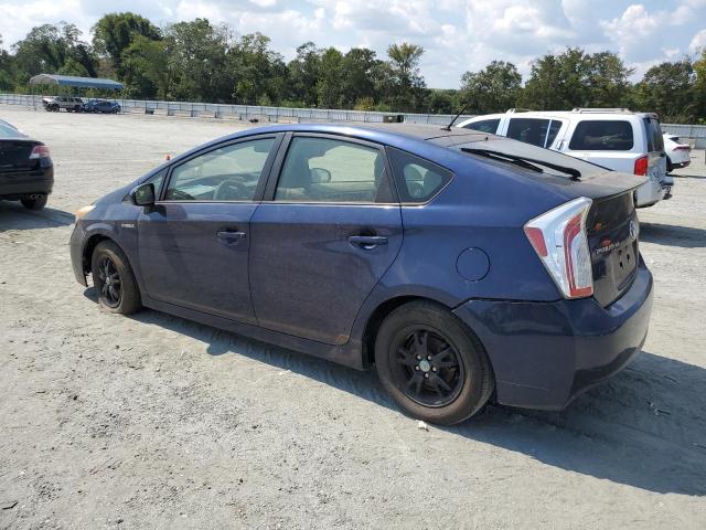 JTDKN3DU3E1771742 - 2014 TOYOTA PRIUS BLUE photo 2