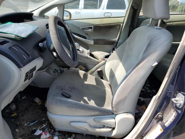 JTDKN3DU3E1771742 - 2014 TOYOTA PRIUS BLUE photo 7