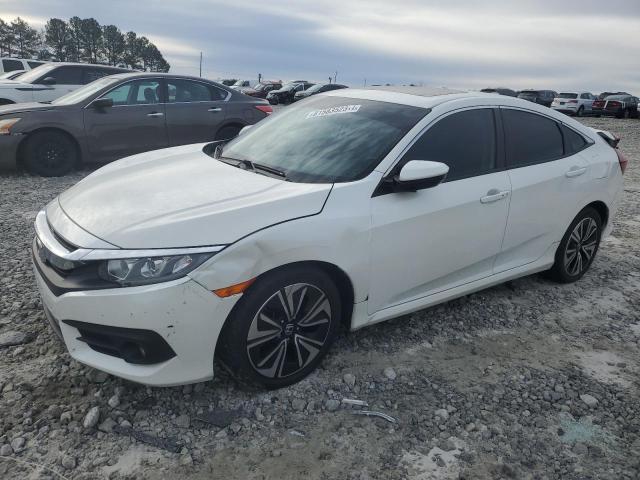 2HGFC1F7XGH655141 - 2016 HONDA CIVIC EXL WHITE photo 1