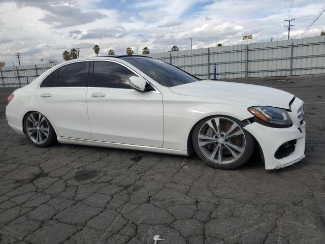 55SWF4HB9GU165741 - 2016 MERCEDES-BENZ C 350E WHITE photo 4