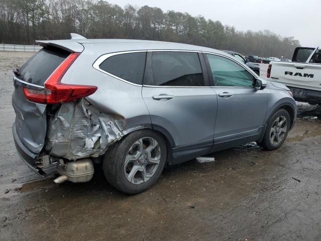 2HKRW1H57KH510363 - 2019 HONDA CR-V EX SILVER photo 3