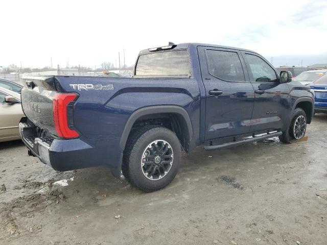 5TFLA5DB2NX044468 - 2022 TOYOTA TUNDRA CREWMAX SR BLUE photo 3