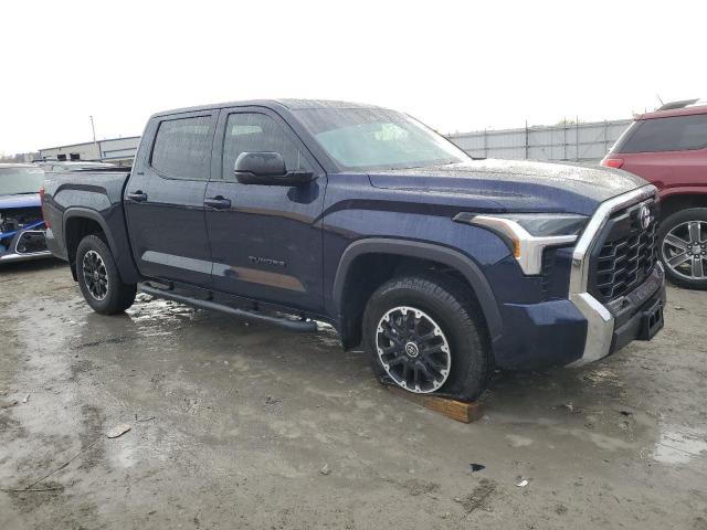 5TFLA5DB2NX044468 - 2022 TOYOTA TUNDRA CREWMAX SR BLUE photo 4