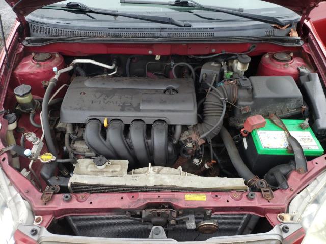 JTDBR32E832013385 - 2003 TOYOTA COROLLA CE 红色 照片 11