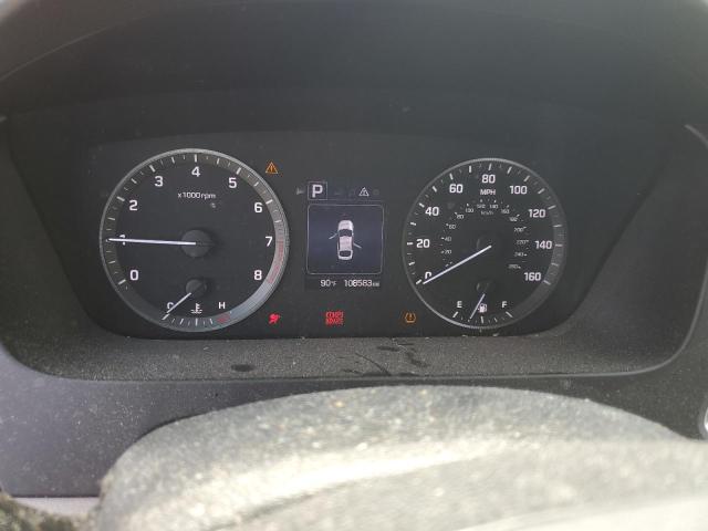 5NPE34AF3GH342000 - 2016 HYUNDAI SONATA SPORT SILVER photo 9