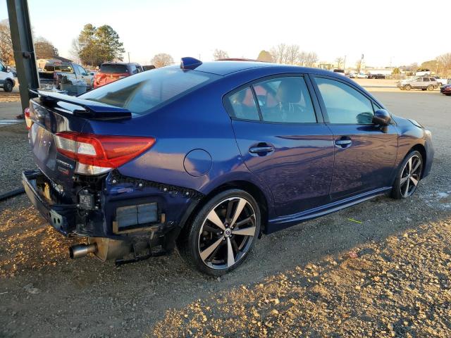 4S3GKAM6XJ3621436 - 2018 SUBARU IMPREZA SPORT BLUE photo 3