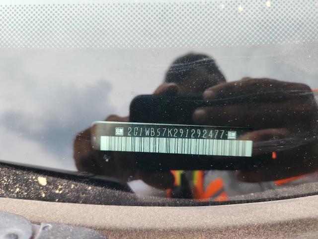 2G1WB57K291292477 - 2009 CHEVROLET IMPALA LS SILVER photo 13