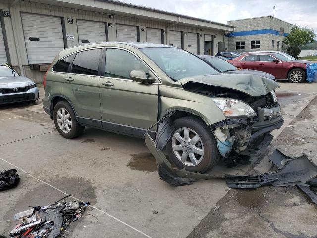 5J6RE48799L000943 - 2009 HONDA CR-V EXL GREEN photo 4