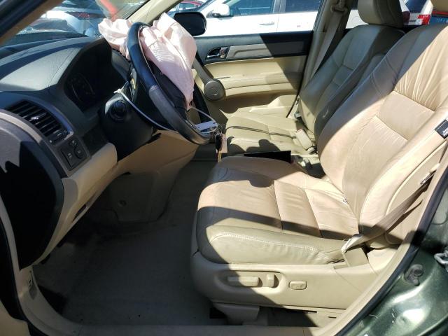 5J6RE48799L000943 - 2009 HONDA CR-V EXL GREEN photo 7