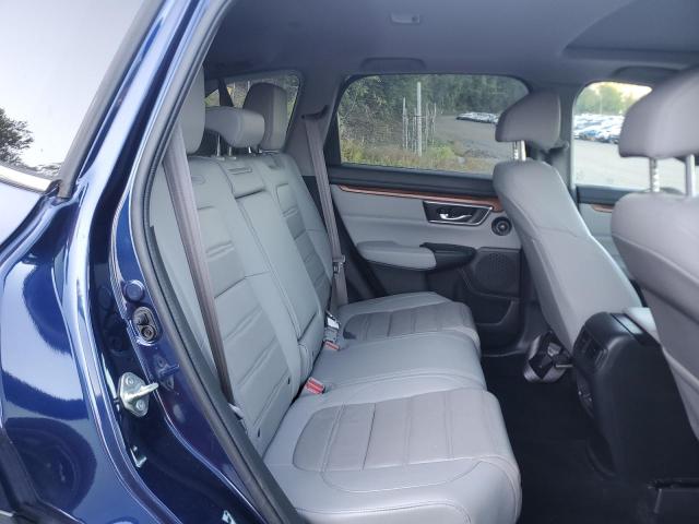 2HKRW2H89KH610982 - 2019 HONDA CR-V EXL BLUE photo 11