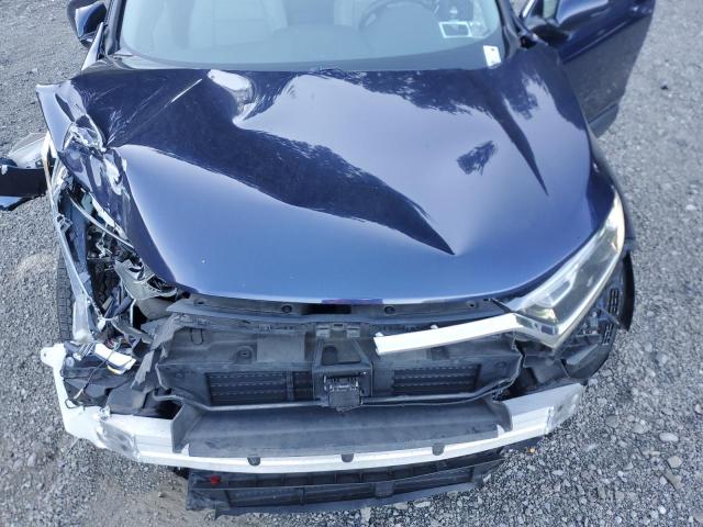 2HKRW2H89KH610982 - 2019 HONDA CR-V EXL BLUE photo 12