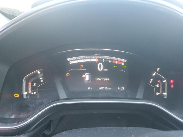 2HKRW2H89KH610982 - 2019 HONDA CR-V EXL BLUE photo 9