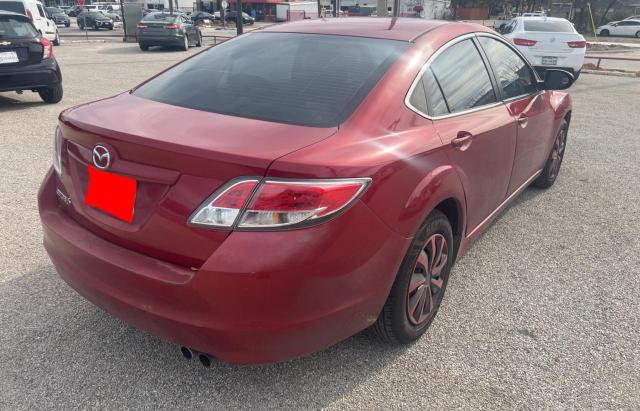 1YVHZ8BHXB5M15384 - 2011 MAZDA 6 I RED photo 4