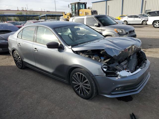 3VWD17AJ9GM217548 - 2016 VOLKSWAGEN JETTA SPORT GRAY photo 4