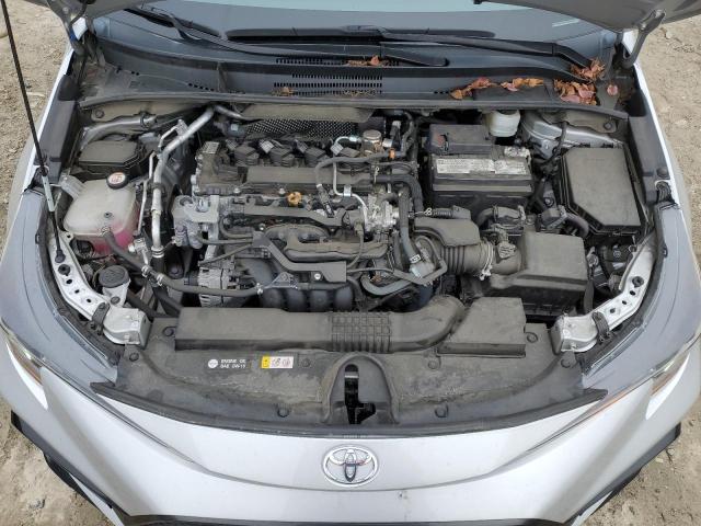 5YFS4MCE6MP088396 - 2021 TOYOTA COROLLA SE SILVER photo 11