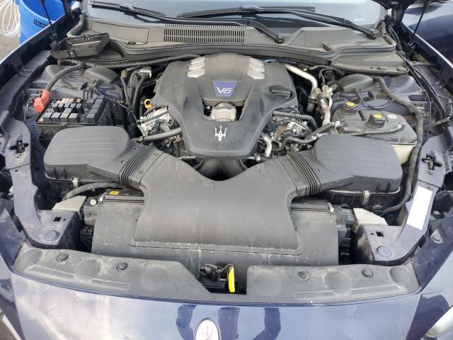 ZAM57YTS5J1292538 - 2018 MASERATI GHIBLI S ლურჯი ფოტო 11