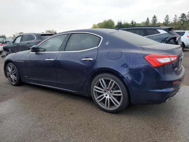 ZAM57YTS5J1292538 - 2018 MASERATI GHIBLI S ლურჯი ფოტო 2