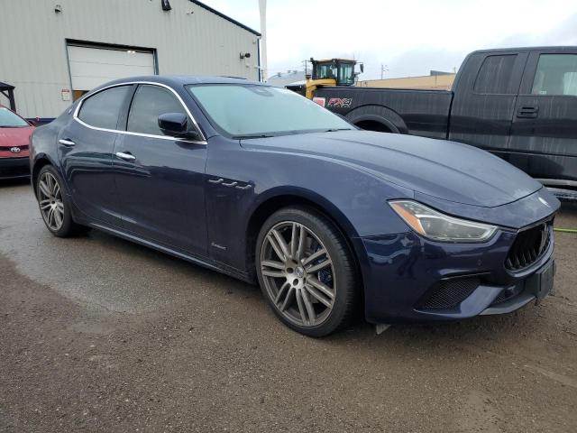 ZAM57YTS5J1292538 - 2018 MASERATI GHIBLI S ლურჯი ფოტო 4