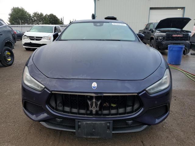 ZAM57YTS5J1292538 - 2018 MASERATI GHIBLI S ლურჯი ფოტო 5