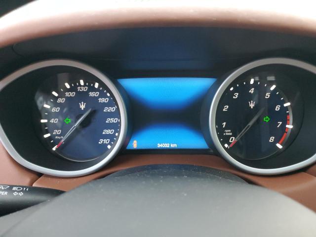 ZAM57YTS5J1292538 - 2018 MASERATI GHIBLI S ლურჯი ფოტო 9