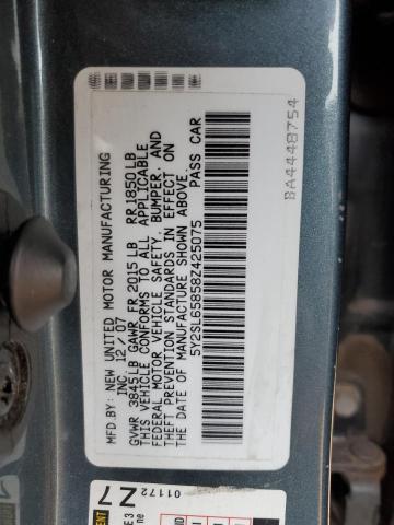 5Y2SL65858Z425075 - 2008 PONTIAC VIBE BLUE photo 13