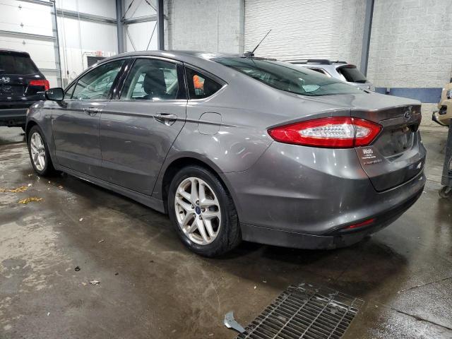 3FA6P0H77ER348415 - 2014 FORD FUSION SE GRAY photo 2