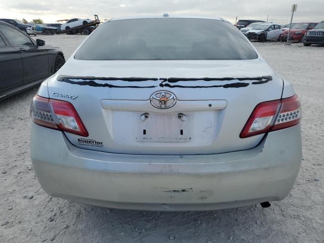 4T1BF3EK6AU028300 - 2010 TOYOTA CAMRY BASE SILVER photo 6