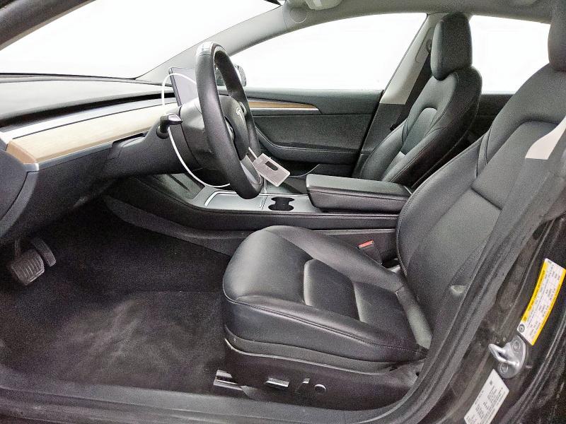 5YJ3E1EA0NF303892 - 2022 TESLA MODEL 3 أسود صورة 7