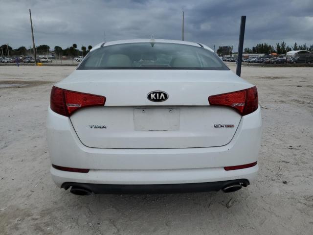 5XXGN4A79DG163561 - 2013 KIA OPTIMA EX WHITE photo 6