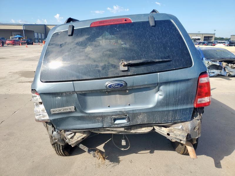 1FMCU0D70AKB00822 - 2010 FORD ESCAPE XLT ლურჯი ფოტო 6