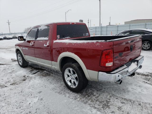 1D7RV1CTXBS588121 - 2011 DODGE RAM 1500 RED photo 2