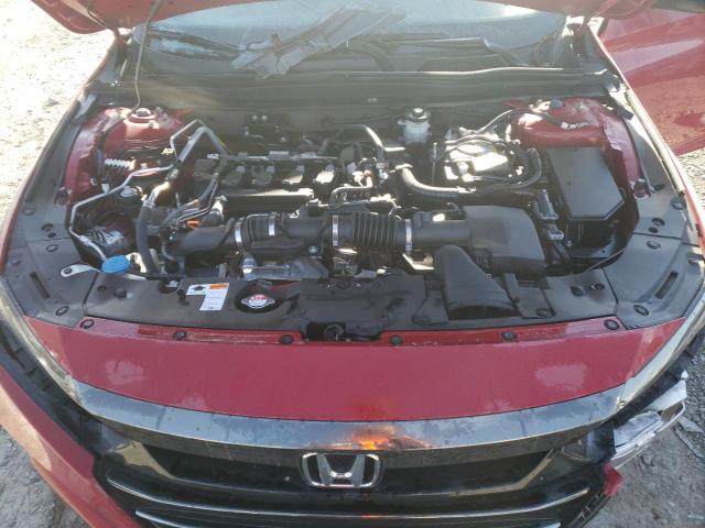 1HGCV1F33MA082152 - 2021 HONDA ACCORD SPORT RED photo 11