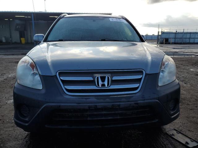 JHLRD78846C054846 - 2006 HONDA CR-V EX GRAY photo 5