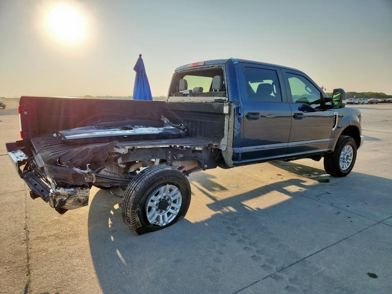 1FT7W2B61HEF10396 - 2017 FORD F250 SUPER DUTY Mavi fotoğraf 3