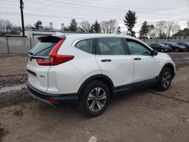 2HKRW6H33KH224697 - 2019 HONDA CR-V LX WHITE photo 3