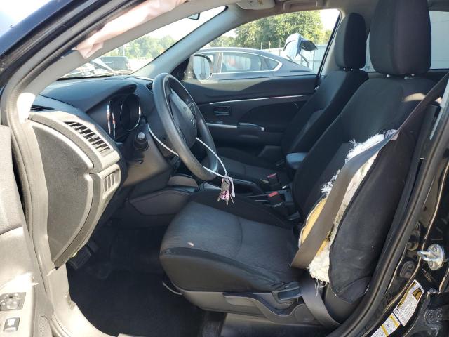 JA4AP3AU9JU023851 - 2018 MITSUBISHI OUTLANDER ES შავი ფოტო 7