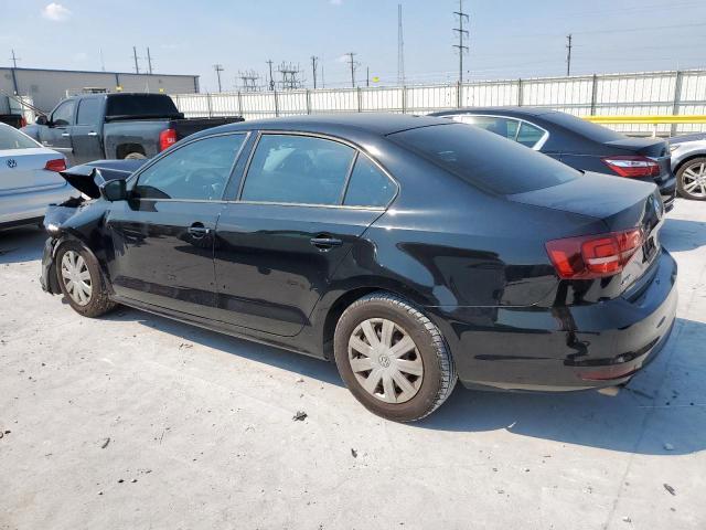 3VW267AJ2GM307844 - 2016 VOLKSWAGEN JETTA S BLACK photo 2