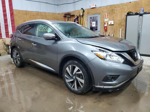 5N1AZ2MH6FN240893 - 2015 NISSAN MURANO S GRAY photo 4