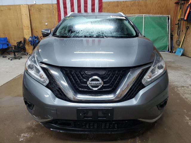 5N1AZ2MH6FN240893 - 2015 NISSAN MURANO S GRAY photo 5