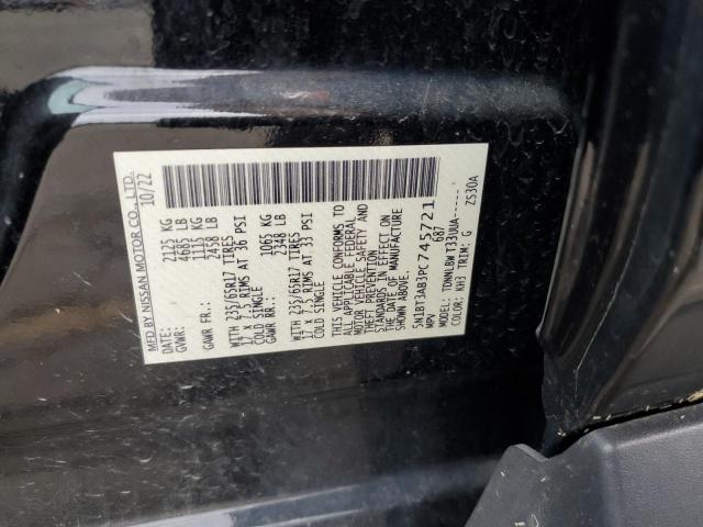 5N1BT3AB3PC745721 - 2023 NISSAN ROGUE S 黑色 照片 13