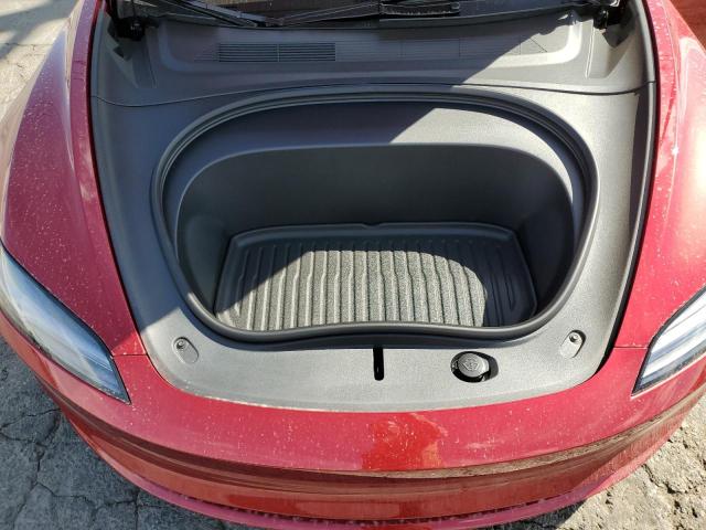 5YJ3E1EA3SF052930 - 2025 TESLA MODEL 3 RED photo 11