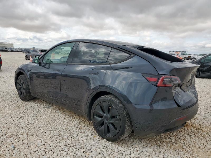 7SAYGDED8SA341653 - 2025 TESLA MODEL Y GRAY photo 2