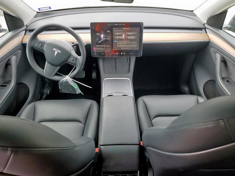 7SAYGDED8SA341653 - 2025 TESLA MODEL Y GRAY photo 8