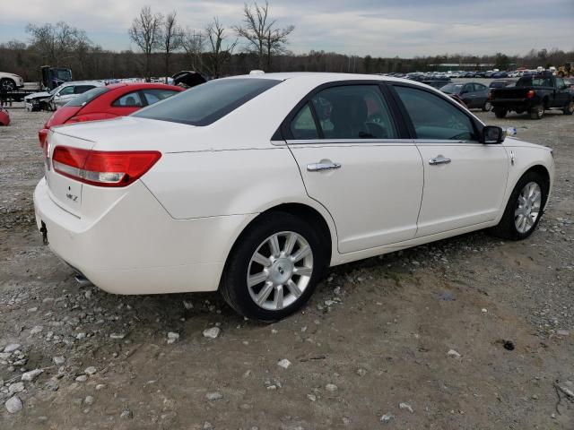 3LNHL2GC2CR800451 - 2012 LINCOLN MKZ WHITE photo 3