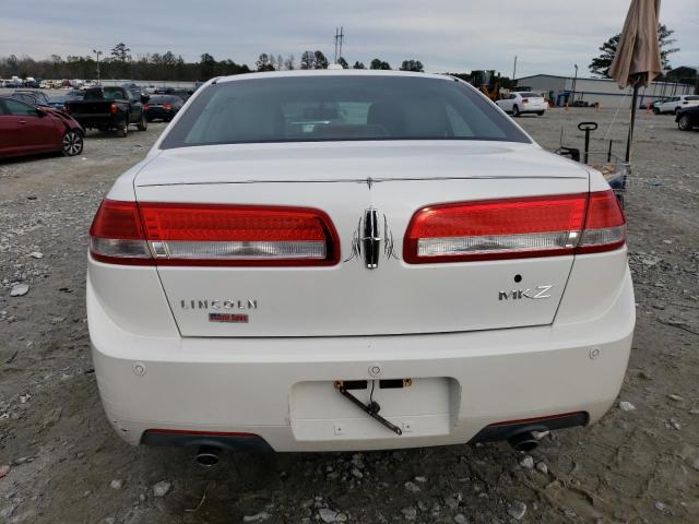 3LNHL2GC2CR800451 - 2012 LINCOLN MKZ WHITE photo 6