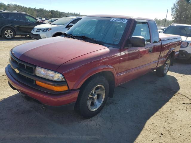 1GCCS195328165718 - 2002 CHEVROLET S TRUCK S10 BURGUNDY photo 1