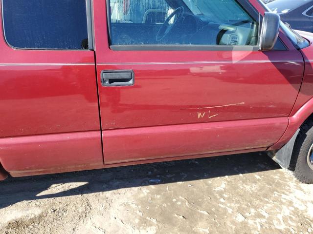 1GCCS195328165718 - 2002 CHEVROLET S TRUCK S10 BURGUNDY photo 12