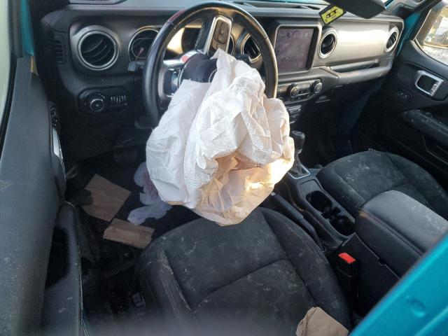 1C4HJXEG8LW192395 - 2020 JEEP WRANGLER U SAHARA TURQUOISE photo 8